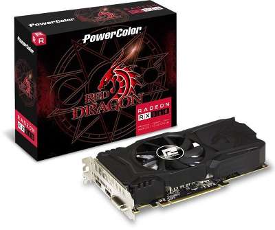 Видеокарта PowerColor AMD Radeon RX 560 Red Dragon 4Gb DDR5 PCI-E DVI, HDMI, DP