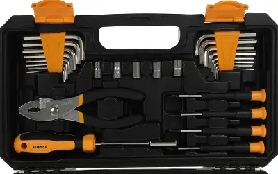 Набор инструментов Deko PRO DKMT62 62 предмета (жесткий кейс)