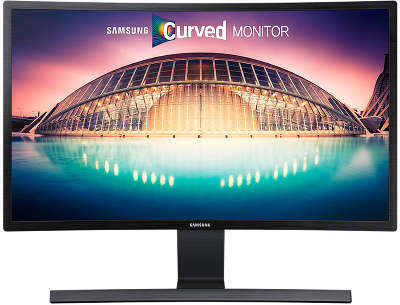 Монитор 23.5" Samsung S24E500C черный VA