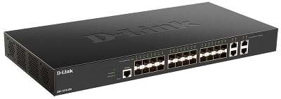Коммутатор D-Link DXS-1210-28S/A1A Коммутатор Настраиваемый L2+ коммутатор с 24 портами 10GBase-X SFP+ и 4 портами 10GBase-T, RTL {5}
