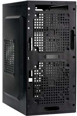Exegate EX277797RUS Корпус Minitower BAA-103 Black, mATX, <AAA350, 80mm>, 2*USB, Audio