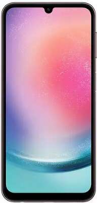 Смартфон Samsung Galaxy A24, MediaTek Helio G99, 6Gb RAM, 128Gb, бордовый (SM-A245FDRVCAU)
