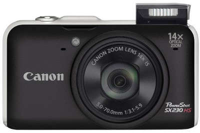 Цифровая фотокамера Canon PowerShot SX230 HS Black