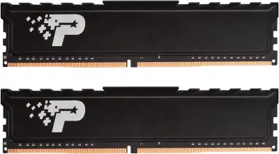 Память DDR4 2x8GB 3200MHz Patriot PSP416G3200KH1 Signature RTL PC4-25600 CL22 DIMM UDIMM 288-pin 1.2В kit с радиатором Ret