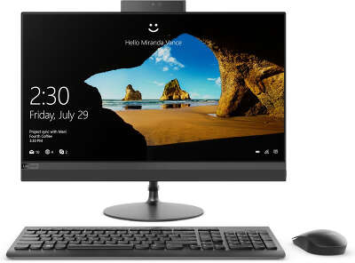 Моноблок Lenovo IdeaCentre IO 520-24ICB MS 23.8" FHD i5-8400T/8/512 SSD/Multi/WF/BT/Cam/Kb+Mouse/W10,черный