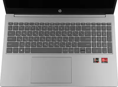 Ноутбук HP 15-fc0003nia 15.6" FHD IPS R5 7520U/8/512Gb SSD/Без OC серебристый