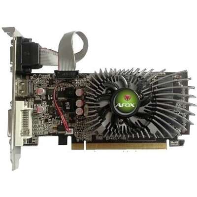 Видеокарта Afox GT220 1GB DDR3 128bit DVI HDMI 1FAN LP RTL