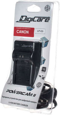 Зарядное устройство/АЗУ Digicare Powercam II для Canon LP-E5