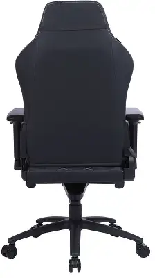 Кресло игровое Cactus CS-CHR-0112BL черный экокожа с подголов. крестов. сталь