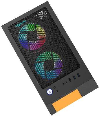 Корпус HIPER HG304 ATOM, черный, ATX, Без БП (HG304 ATOM)