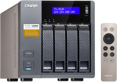 Сетевое хранилище NAS Qnap TS-453A-4G 4-bay