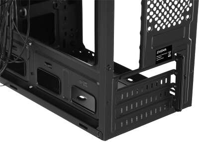 Корпус Digma DC-MATX100-U2, черный, mATX, Без БП (DC-MATX100-U2)