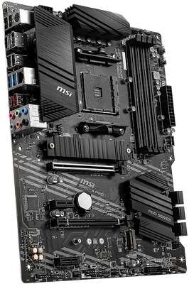 Материнская плата MSI B550-A PRO B550, AM4, 4*DDR4, 2*PCIEx16, 2*PCIEx1, 2*M.2, 2*TypeC, 1*USB3.2Gen2, 4*USB3.2Gen1, 8*USB2.0, 6*SATA3.0, 1G, DP, HDMI, ATX, RTL