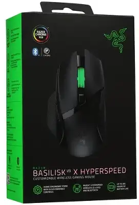 Игровая мышь беспроводная Razer Basilisk V3 X Hyperspeed, черный