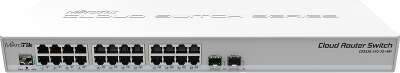 Коммутатор MikroTik Cloud Router Switch 24x10/10/1000 (CRS326-24G-2S+RM)