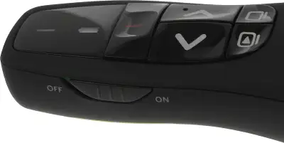 Презентер Logitech R400 Radio USB (15м) черный