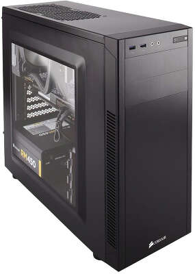 Корпус Corsair Carbide 100R, черный, ATX, без БП (CC-9011075-WW)