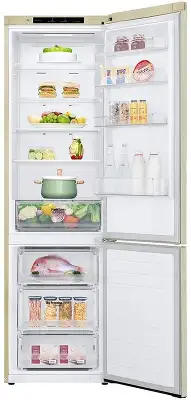 Холодильник LG GC-B509SECL 2-хкамерн. бежевый инвертер