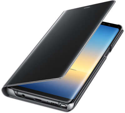 Чехол-книжка Samsung для Samsung Galaxy Note 8 Clear View Standing Cover Great, черный (EF-ZN950CBEGRU)