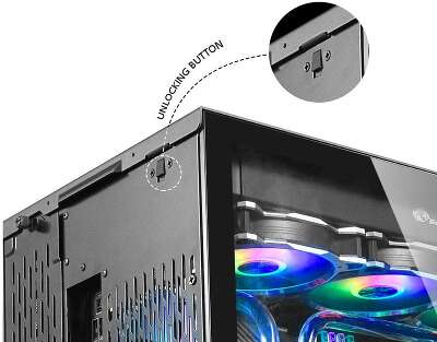 Корпус LIAN-LI PC-O11 Dynamic XL ROG Certify, черный, EATX, Без БП (G99.O11DXL-X.00)