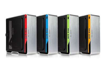 Корпус In-Win BQS696BS Chopin, черный/серый, mini-ITX, 150W (6138681)