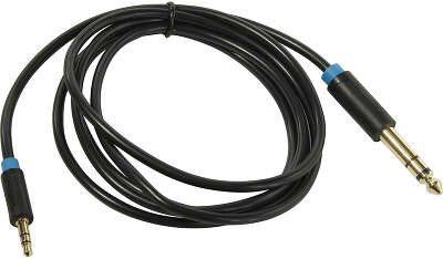 Кабель Vention аудио Jack 6,5 mm M/ 3,5 M - 1,5м
