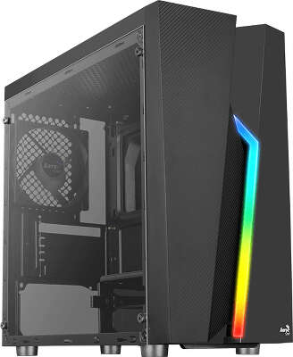 Корпус AeroCool Bolt Mini TG Black, черный