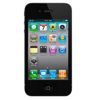 Коммуникатор Apple iPhone 4 [MD128RR/A] 8 GB black