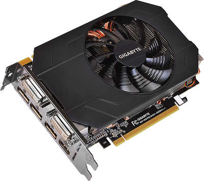 Видеокарта PCI-E NVIDIA GeForce GTX970 4096MB DDR5 GigaByte [GV-N970IXOC-4GD]