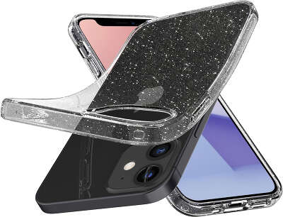 Чехол для iPhone 12 mini Spigen Liquid Crystal Glitter, Quartz [ACS01741]