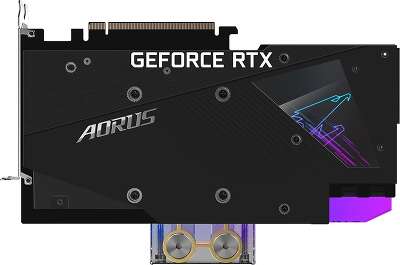 Видеокарта GIGABYTE NVIDIA nVidia GeForce RTX 3080 Aorus Xtreme WATERFORCE WB 10Gb DDR6X PCI-E 3HDMI, 3DP