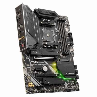 Материнская плата MSI MAG B550 TOMAHAWK MAX WIFI B550, AM4, 4*DDR4, 2*PCIEx16, 2*PCIEx1, 2*M.2, 2*TypeC, 1*USB3.2Gen2, 4*USB3.2Gen1, 6*USB2.0, 6*SATA3.0, 2.5G, DP, HDMI, ATX, RTL