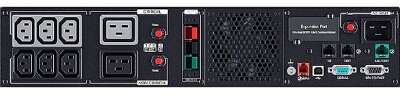 ИБП CyberPower PR3000ERTXL2U {Line-Interactive, 3000VA/3000W USB/RS-232/EPO/Dry/SNMPslot (IEC C13 x 6, IEC C19 x 2) (12V / 9AH х 4) NEW}