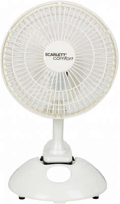 Вентилятор настольный Scarlett SC-DF111S01 25Вт скоростей:2 белый
