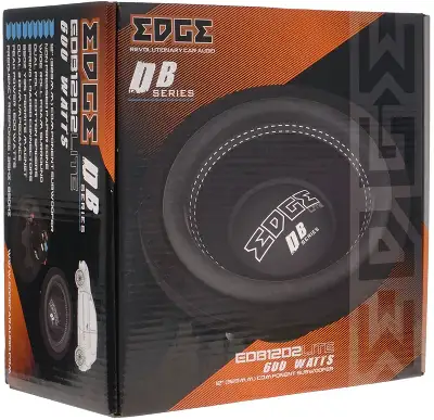 Сабвуфер автомобильный Edge EDB12D2LITE-E0 300Вт пассивный (30см/12