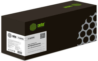 Картридж лазерный Cactus CS-Q6000A Q6000A черный (2500стр.) для HP CLJ 1600/2600N/M1015/M1017