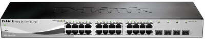 Коммутатор D-Link DGS-1210-28/F 28x1Гбит/с 4xКомбо(1000BASE-T/SFP) настраиваемый
