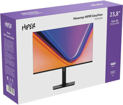 Монитор 24" Hiper EasyView FH2416H IPS FHD D-Sub, HDMI