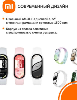 Фитнес-браслет Xiaomi Smart Band 10 Midnight Black [BHR07PYGL]