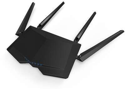Маршрутизатор/ Tenda WiFi Router AC6 (WLAN 1.2Gbps, Dual-band 2.4GHz+5.1GHz, 802.11ac+3xLAN RG45 10/100+1xWAN GBL) 4x 5dBi ext Antenna