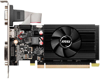 Видеокарта MSI PCI-E 2.0 N730K-2GD3/LP NVIDIA GeForce GT 730 2Gb 64bit DDR3 902/1600 DVIx1 HDMIx1 CRTx1 HDCP Ret low profile