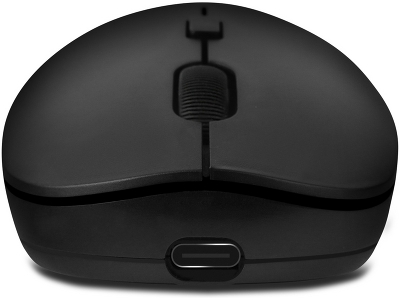 Беспроводная мышь SVEN RX-222W чёрная (BT, 2.4GHz, АКБ, 3+1кл. 1200-1800DPI, кор.)