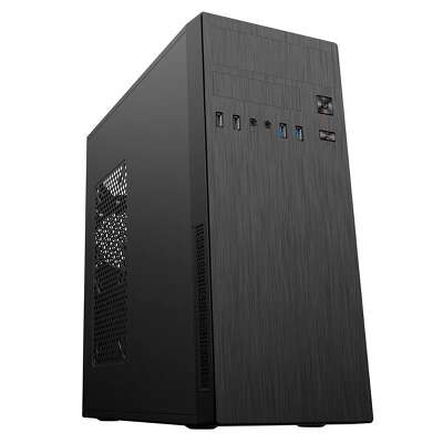 Корпус MidiTower Powerman DA812 Black PM-500ATX-F 2*USB 2.0+2*USB 3.0 Audio ATX