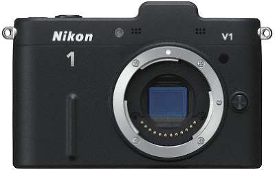 Цифровая фотокамера Nikon 1 V1 Black Kit (10 мм f/2.8)