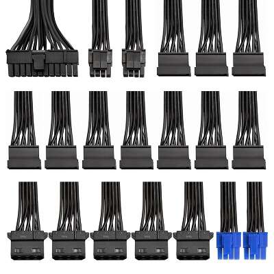 Блок питания для сервера 800W ServerPRO-800ADS ATX 12V Ver2.3 80+ APFC 2x8cm Fans 24pin 2x(4+4)pin 2x(6+2)pin 10xSATA 5xMolex черный EX235013RUS EXEGATE