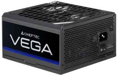 Блок питания Chieftec Vega PPG-750-S (ATX 3.1, 750W, 80 PLUS GOLD, Active PFC, 135mm fan, Gen5 PCIe) Retail