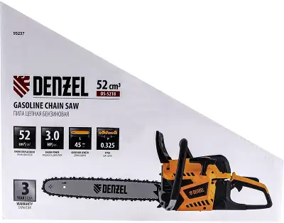 Бензопила Denzel DS-5218 2207Вт 3л.с. дл.шины:18" (45cm) (95237)