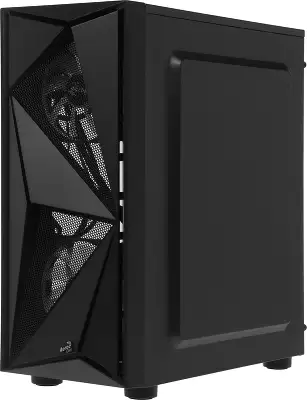 Корпус AeroCool Glider-G, черный, ATX, Без БП (Glider Cosmo-G-BK-v1)