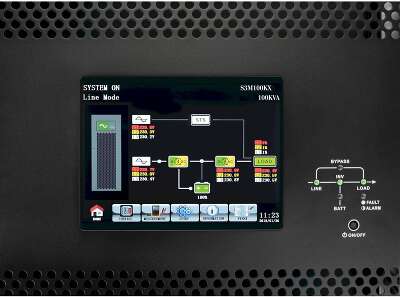 ИБП Tripp Lite SmartOnline S3MX Series 3-Phase, 100000VA, 90000W, черный