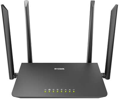 D-Link DIR-820/RU/A1A Беспроводной двухдиапазонный маршрутизатор AC1200 Wave 2 с поддержкой MU-MIMO
